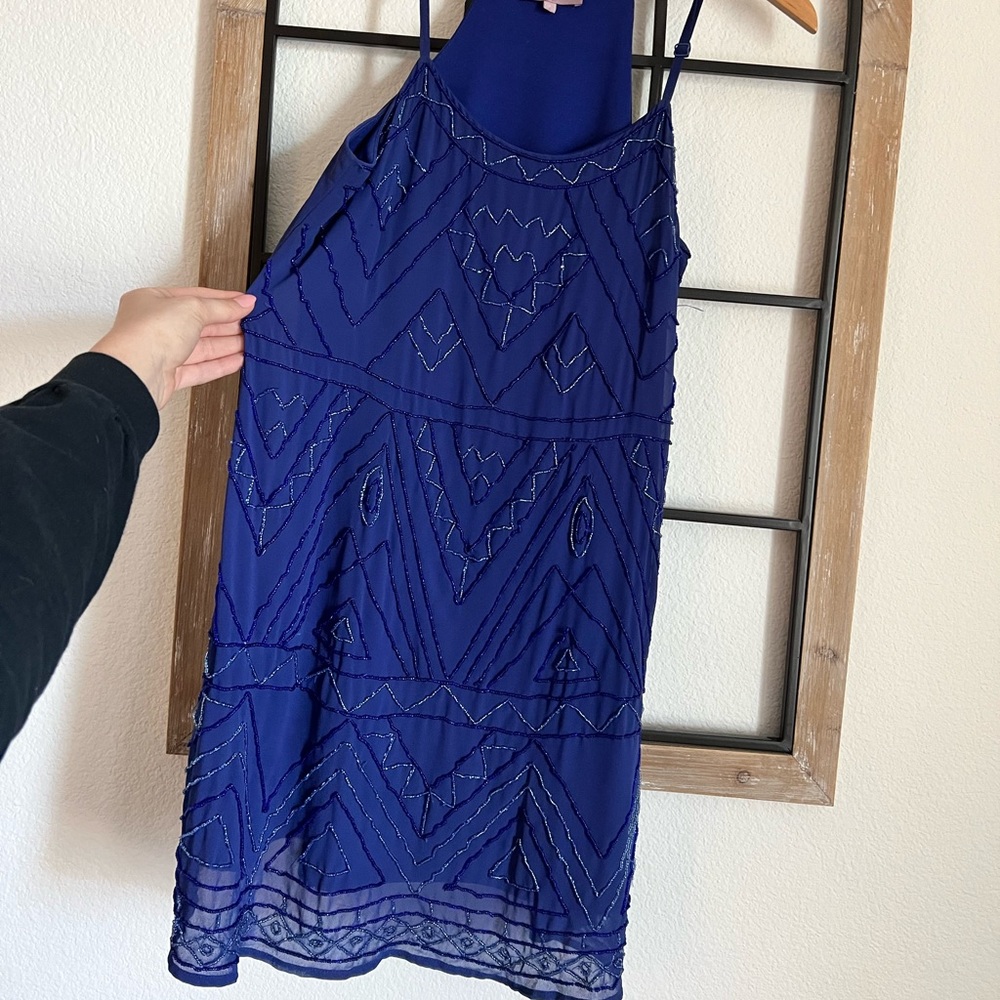 Francesca’s beaded dress